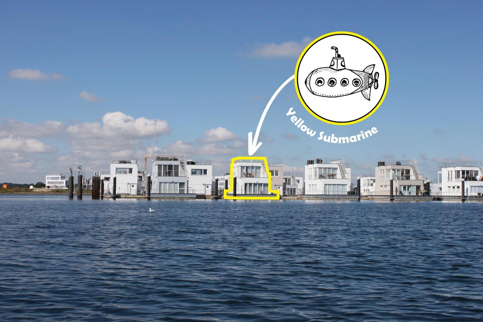 Wasserhaus Yellow Submarine Olpenitz Exterior foto